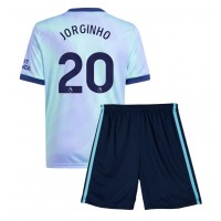 Arsenal Jorginho Frello #20 Fußballbekleidung 3rd trikot Kinder 2024-25 Kurzarm (+ kurze hosen)